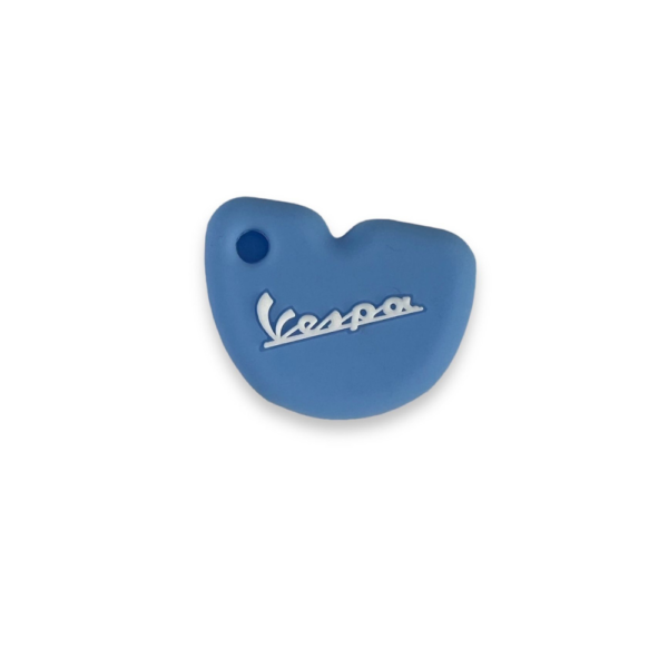 Vespa sleutelhoesje - licht blauw